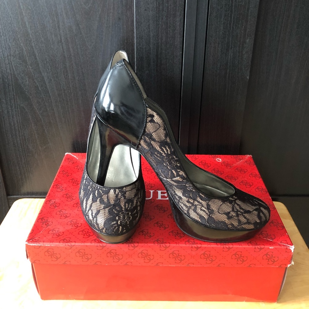 Guess Lace Platform Shoes